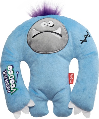 Игрушка для собак GIGWI Monster voodoo Страшила Вуду (19 см)