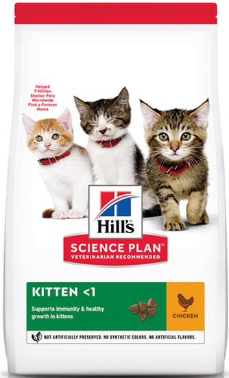 Корм сухой для котят HILL'S Science Plan Курица (1,5 кг)