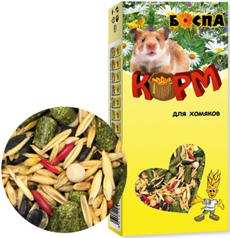 Корм для хомяков БОСПА (500 г)