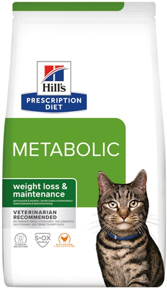 Корм сухой для кошек HILLS Prescription Diet Metabolic для коррекции веса (8 кг)