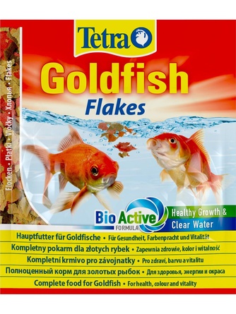 Корм для золотых рыбок TETRA Goldfish, хлопья (12 г)