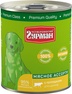 “Мясное ассорти” подходит для щенков всех пород с 6 месяцев для ежедневного кормления или как дополнение к основному рациону.