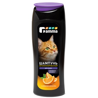 Шампунь для кошек GAMMA витаминизированный (400 мл)