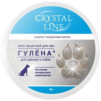 Воск для лап APICENNA Crystal Line Гулена защитный (90 г)
