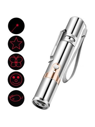 Игрушка для кошек PERSEILINE ИК-35 Указка лазерная USB 7 режимов (11*2 см)
