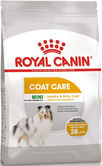 Корм сухой для собак ROYAL CANIN Coat Care для поддержания здоровья шерсти (3 кг)