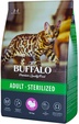 Полнорационный сухой корм Mr. Buffalo разработан с учетом потребностей стерилизованных кошек и кастрированных котов, включает все необходимые питател…