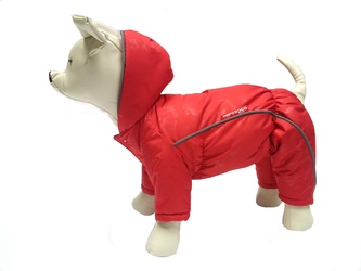 Комбинезон синтепоновый для собак мелких пород OSSO FASHION размер 32 девочка (32*54*32*50 см)