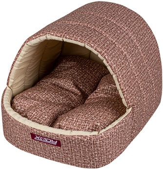 Домик для кошек и собак XODY №1 рогожка Бежевый (41*36*30 см)