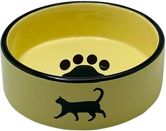 Миска DOGMAN кошка с лапкой керамическая (0,28 л)