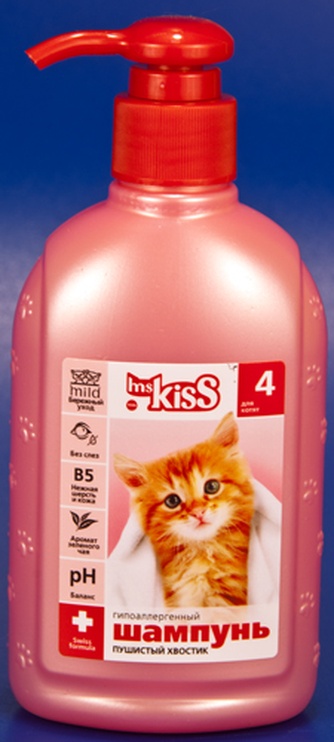 Шампунь для котят MS.KISS №4 Пушистый хвостик (200 мл)