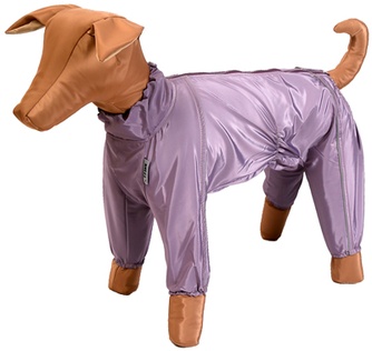 Комбинезон синтепон для собак породы такса большая ТУЗИК девочка (45см)