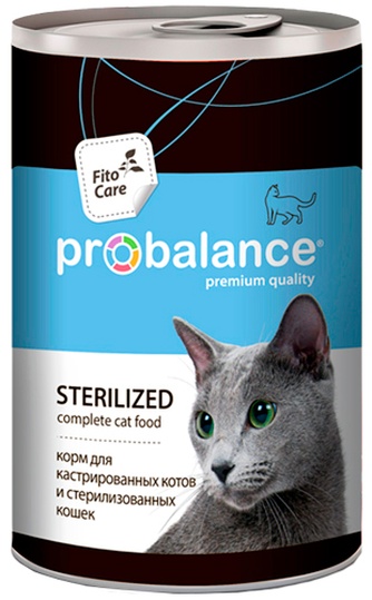 Корм для кошек PROBALANCE рыба