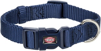 Ошейник для собак TRIXIE Premium индиго (XS–S/22-35 см/10 мм)