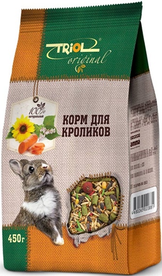 Корм для кроликов TRIOL Original (0,45 кг)