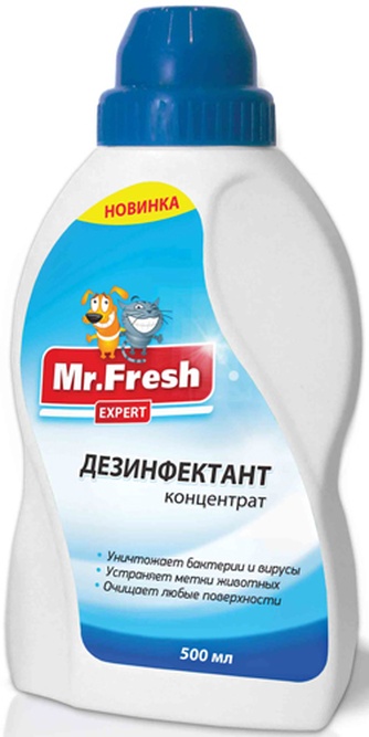 Дезинфектант для собак MR.FRESH Expert концентрат (500 мл)