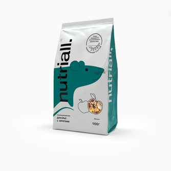 Корм сухой для крыс NUTRIALL с фруктами (900 г)
