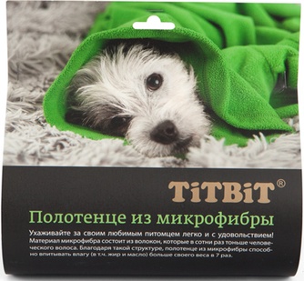 Полотенце для животных TITBIT из микрофибры (70*140 см)
