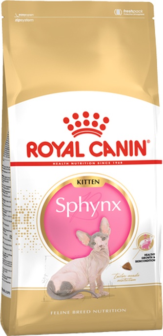 Корм сухой для котят сфинксов ROYAL CANIN Sphynx Kitten (0,4 кг)