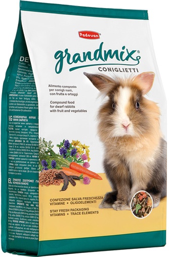 Корм для кроликов PADOVAN Grandmix Coniglietti (3 кг)