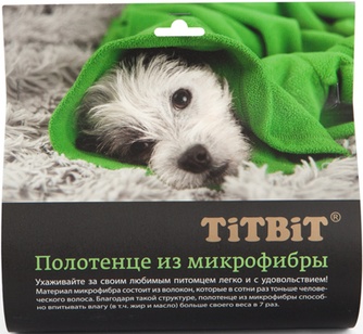 Полотенце для животных TITBIT из микрофибры (60*90 см)