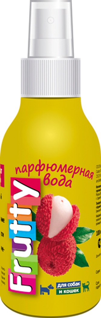 Вода парфюмерная для кошек и собак АВЗ Frutty с экзотическим личи (100 мл)