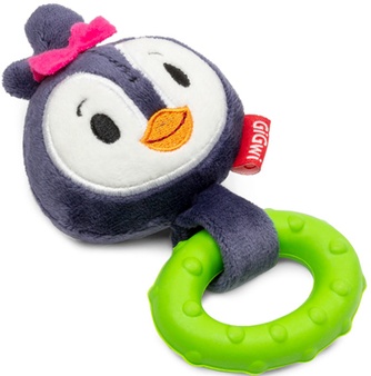 Игрушка для щенков GIGWI Suppa Puppa Пингвин с пищалкой (15 см)
