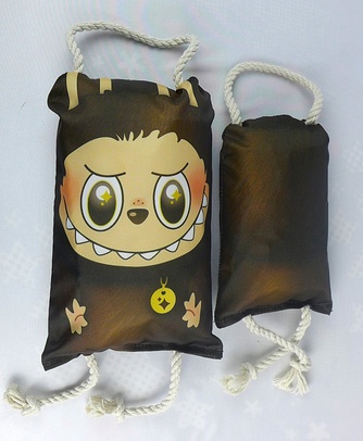 Игрушка для собак XODY Лабубу коричневый большая (24*16*8 см)