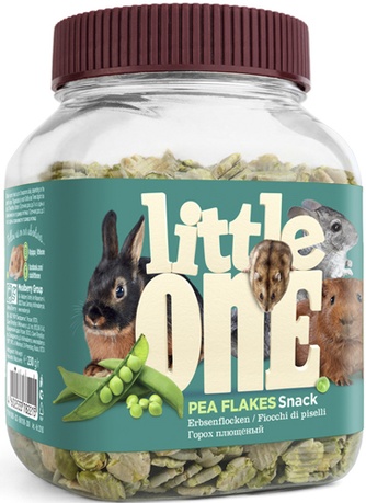Лакомство для грызунов LITTLE ONE Горошек плющеный (230 г)