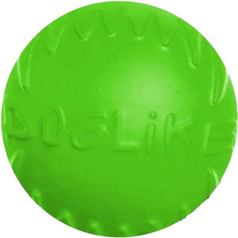 Игрушка для собак DOGLIKE Мяч большой зеленый (10 см)