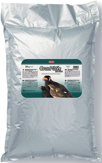 Корм для насекомоядных птиц PADOVAN GranPatee insectes с насекомыми (25 кг)