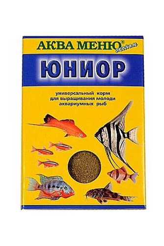 Корм для молодых рыб АКВА МЕНЮ Юниор (11 г)