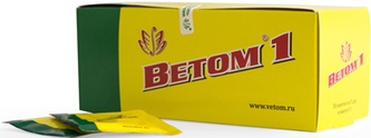 Порошок для животных ВЕТОМ 1 (5 г/50 шт)