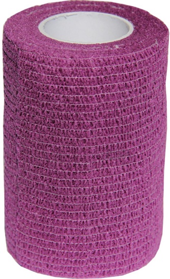 Бинт для животных LUXSAN Pets самофиксирующийся с горькой пропиткой (7,5 см*4,5 м)