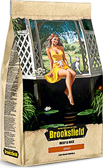 Корм сухой для кошек BROOKSFIELD Adult Cat Beef&Rice Говядина и рис (2 кг)