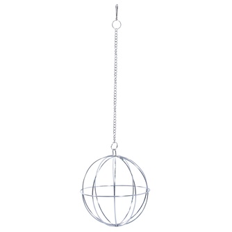 Кормушка для мелких животных TRIOL Шар S, металлическая (d80*175/200 мм)