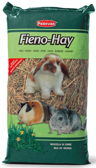 Сено для грызунов PADOVAN Fieno Hay (1 кг*20 л)