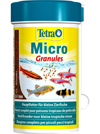 Корм для мелких видов рыб TETRA Micro Granules (100 мл)