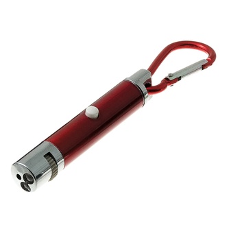 Игрушка для кошек ZOOONE Указка лазерная с фонариком, 5 фигур, красная