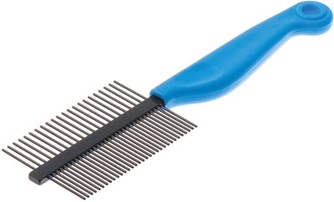 Расческа для кошек и собак DELIGHT антистатик двухсторонняя тефлон