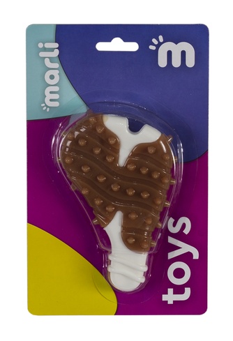 Игрушка для собак MARLI Кость с ароматом говядины (13*8,5 см)