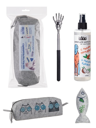 для кошек EVA pets для легкого расчесывания с миндальным маслом и маслом кокоса (858 г)